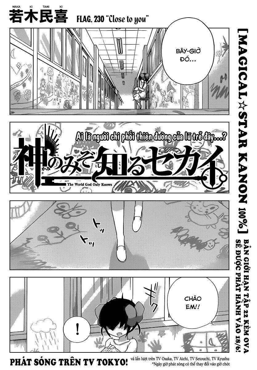 The World God Only Knows - Kami nomi zo Shiru Sekai Chapter 230 - Trang 2