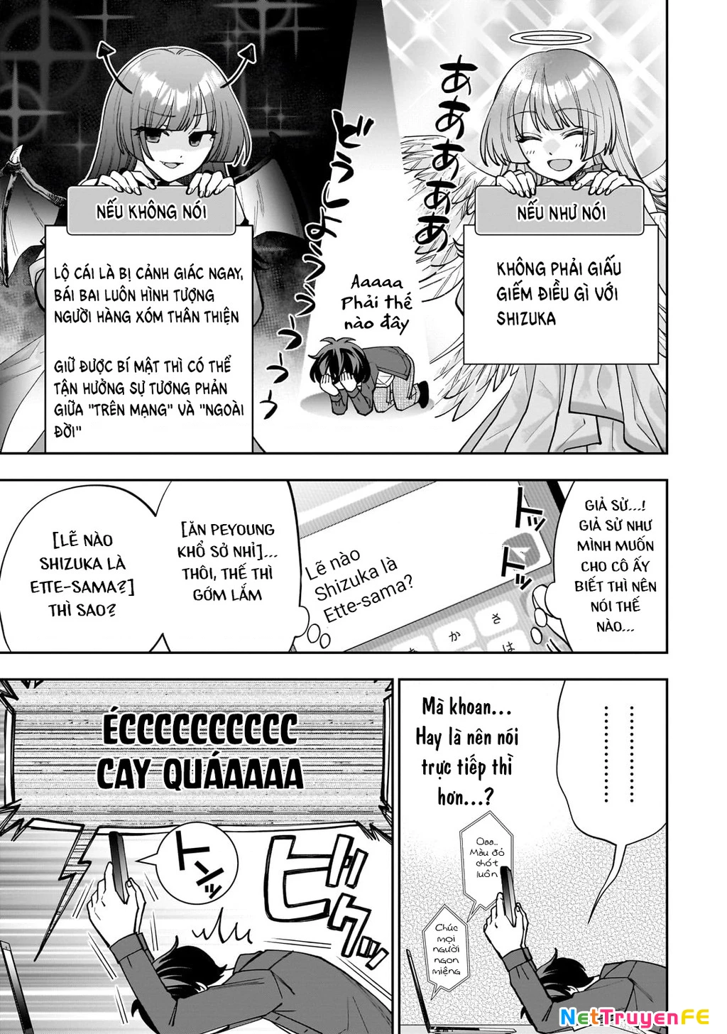 Net no "Oshi" to Real no "Oshi" ga Tonari ni Hikkoshite Kita Chapter 1 - Trang 2