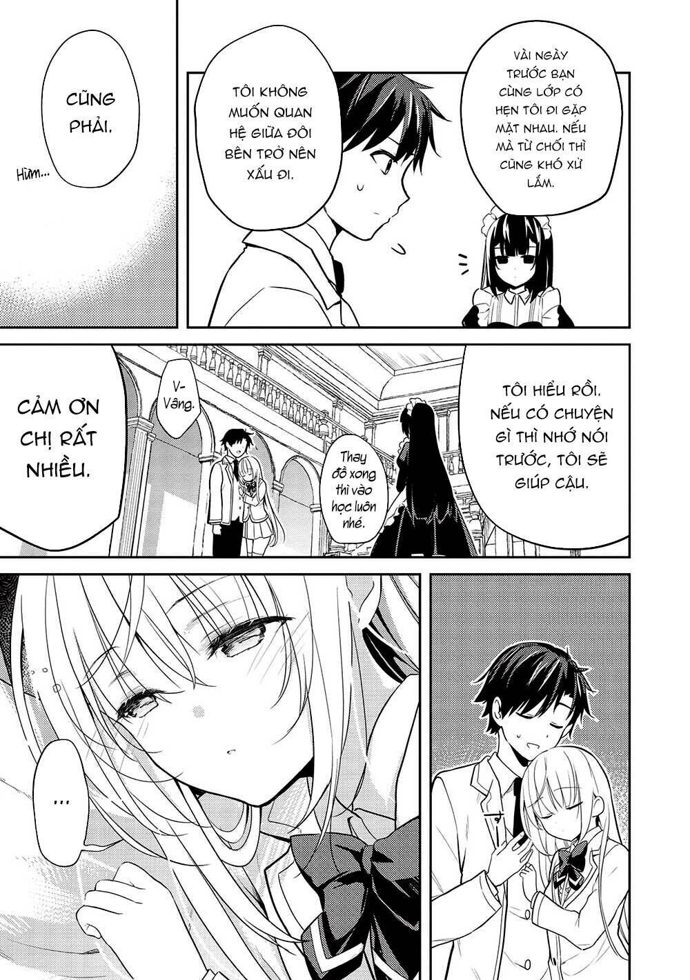 saijo no osewa takane no hana-darakena meimon-kou de, gakuin ichi no ojou-sama chapter 9 - Trang 2