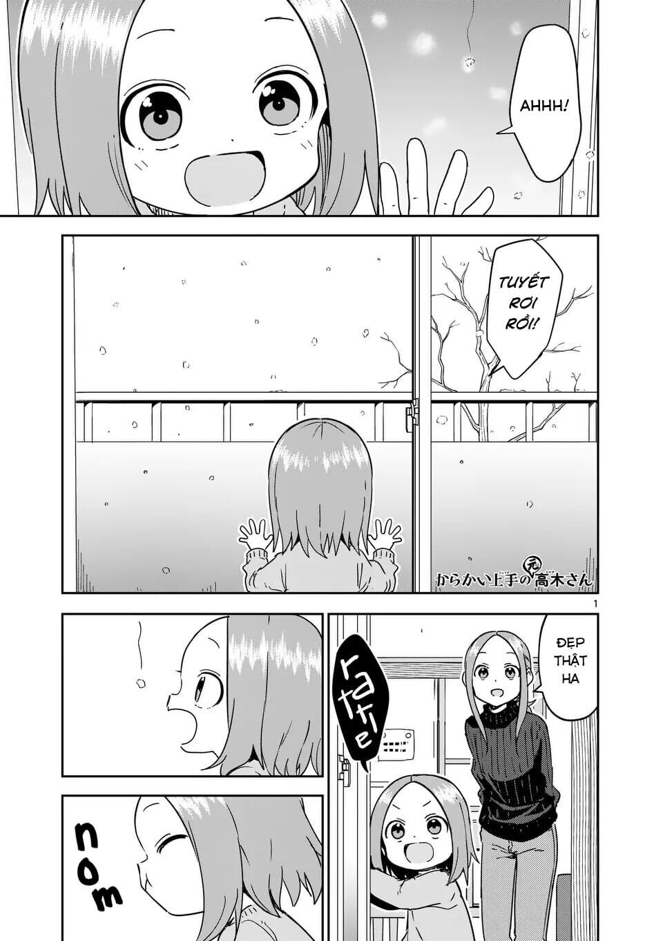 Karakai Jouzu no (Moto) Takagi-san Chapter 303 - Trang 1