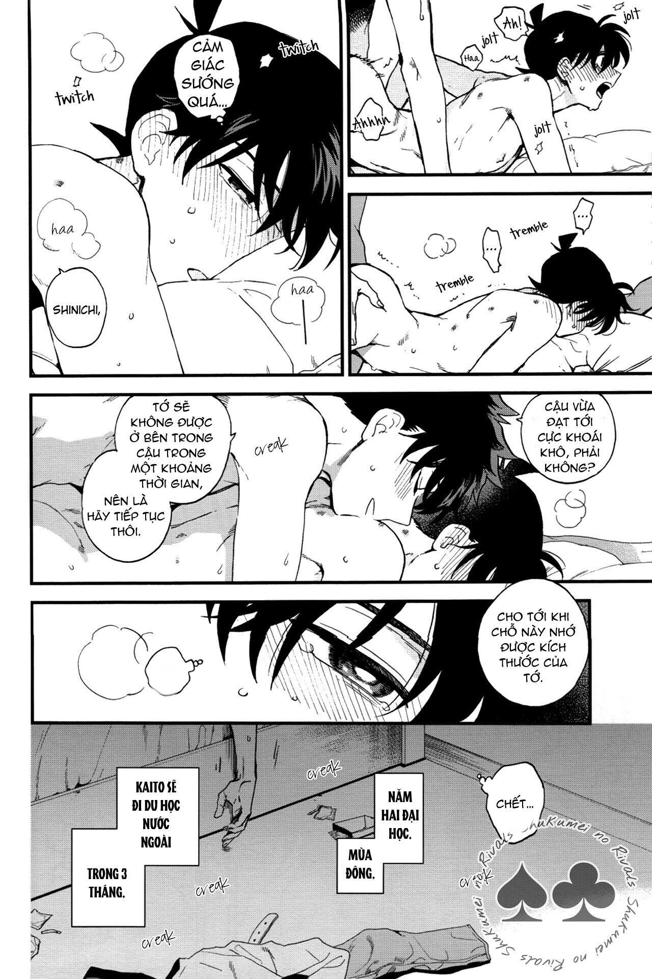 DJ Detective Conan Chapter 2 KaitoxShinichi - Trang 2