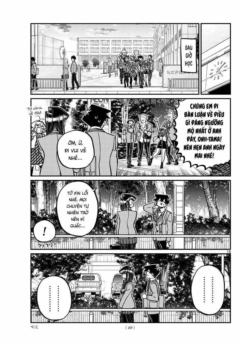 komi không thể giao tiếp chapter 359 - Trang 1