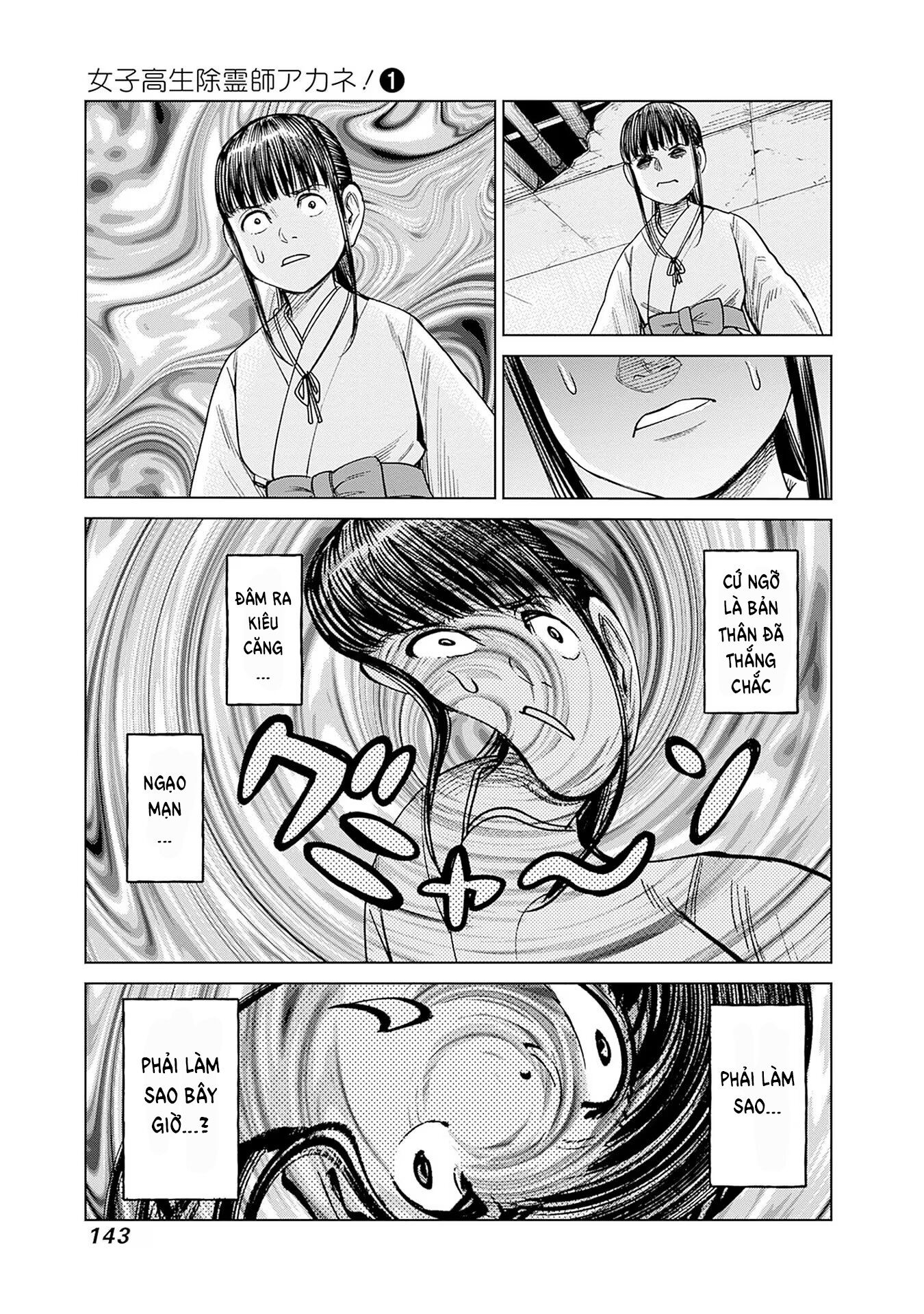 Nữ sinh trừ tà Akane! Chapter 4 - Trang 1