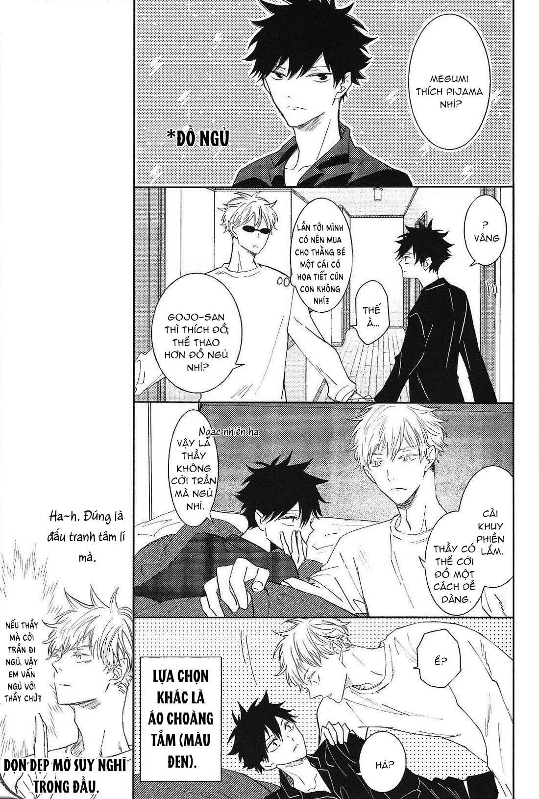 doujinshi tổng hợp Chapter 12.2 Gojo x Megum - Next 12.3