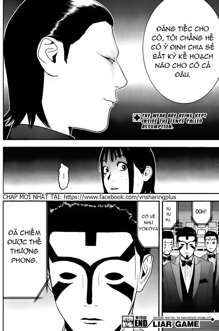 Liar Game Chapter 189 - Next Chapter 190