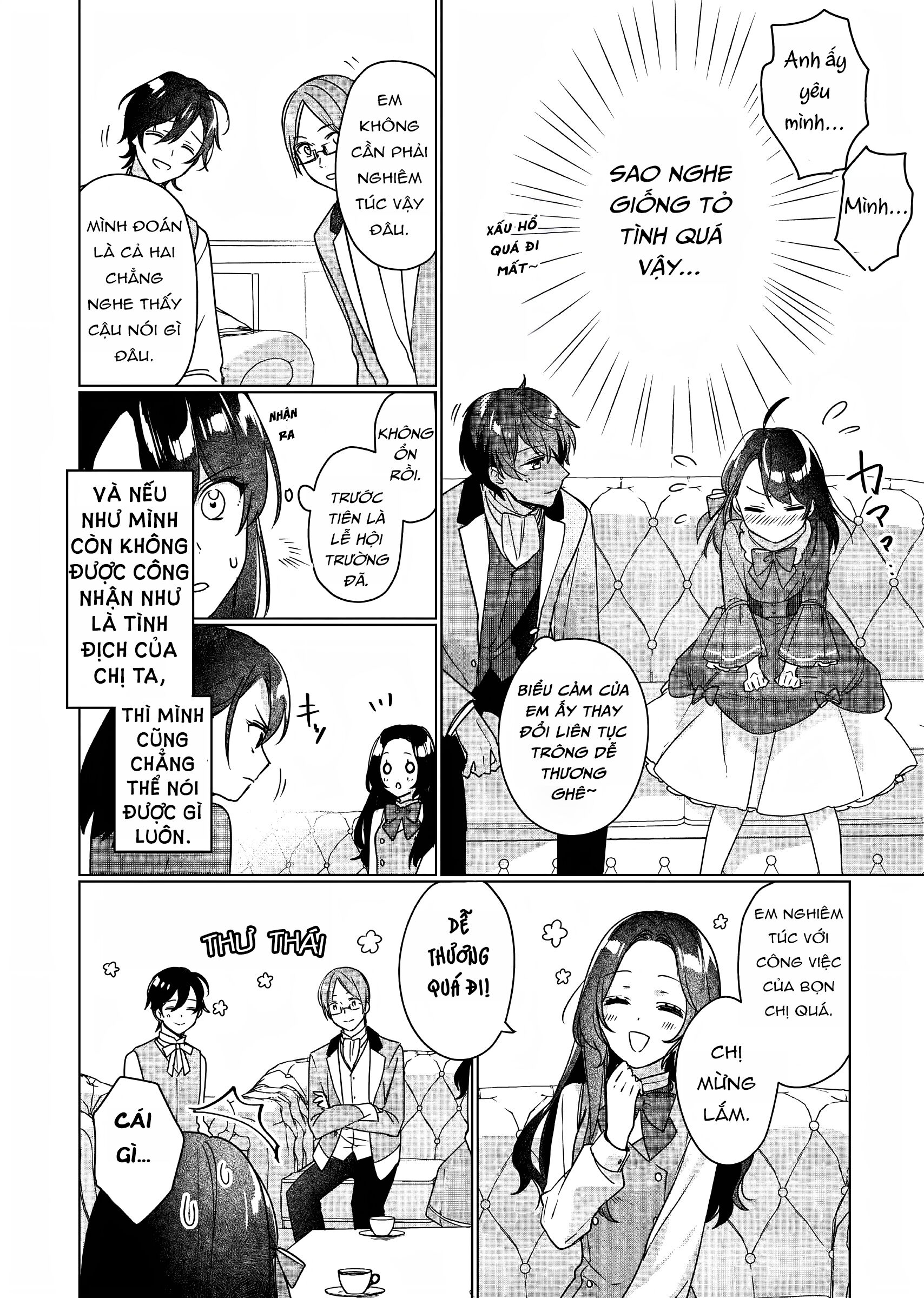 Rekishi ni Nokoru Akujo ni naru zo Akuyaku Reijou ni naru hodo Ouji no Dekiai wa Kasoku suru you desu! Chapter 6 - Trang 2