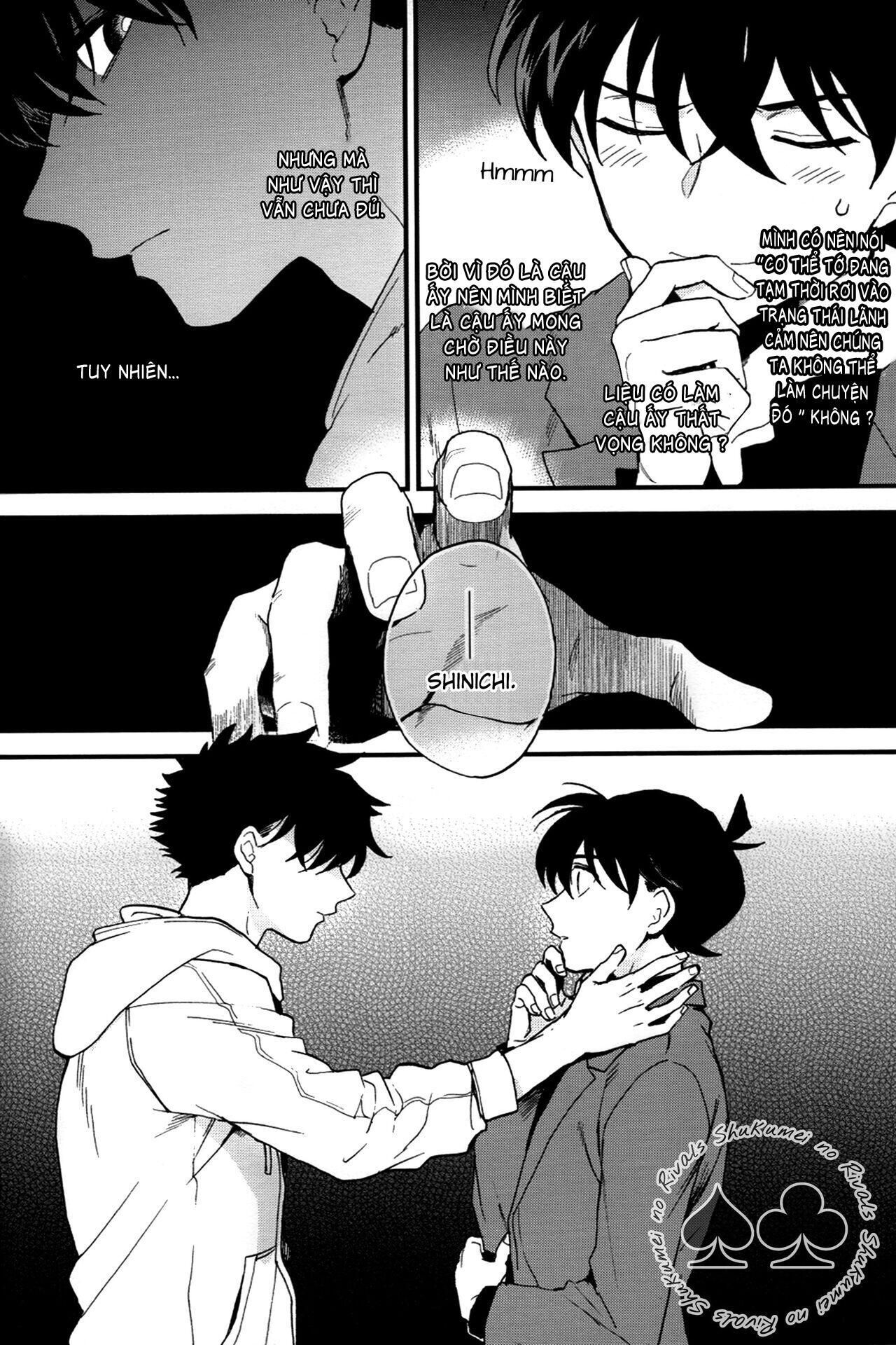 DJ Detective Conan Chapter 2 KaitoxShinichi - Trang 2