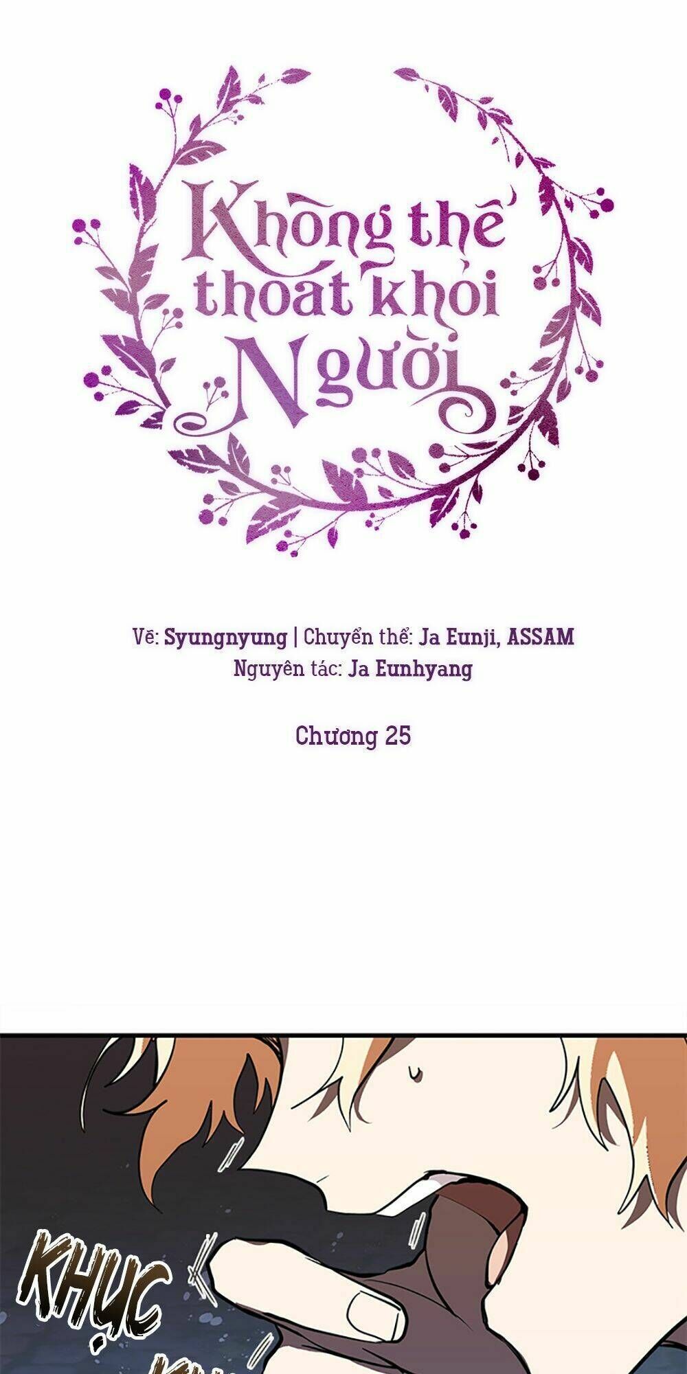 không thể thoát khỏi người chapter 25 - Next chapter 26