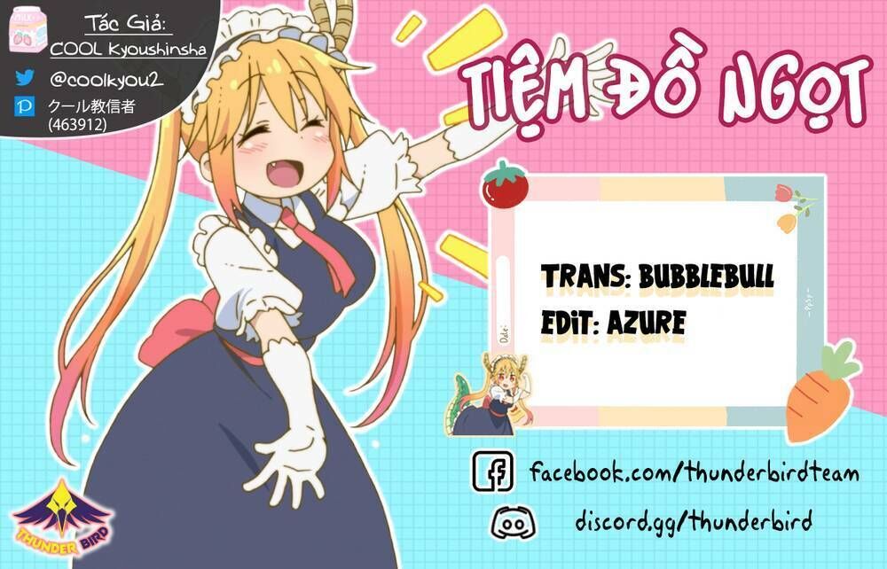 cuộc sống trả ơn của nàng rồng tohru! chapter 128: \"kobayashi và phỏng vấn\" - Trang 2