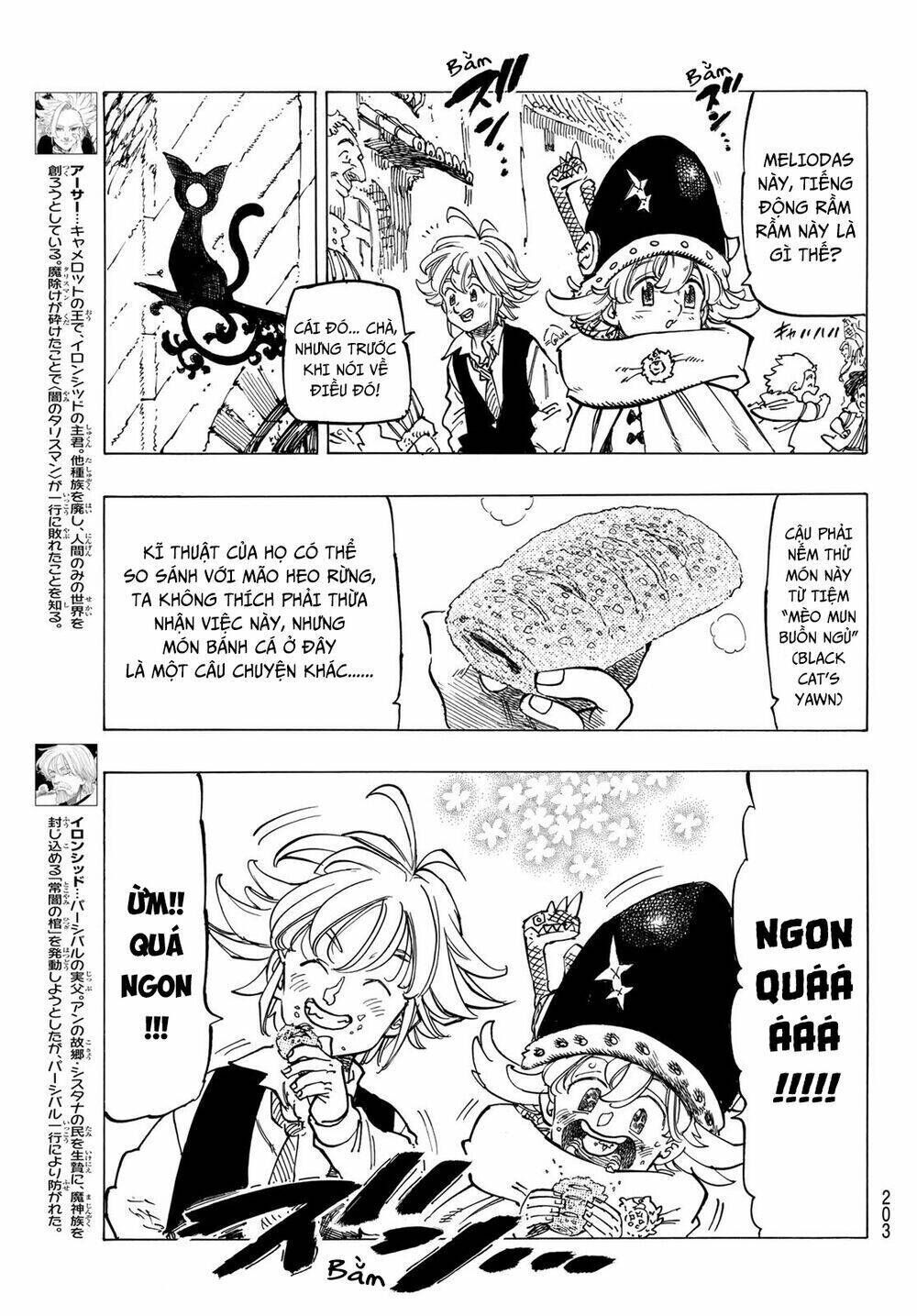 tứ kỵ sĩ khải huyền chapter 52: meliodas và percival - Trang 2