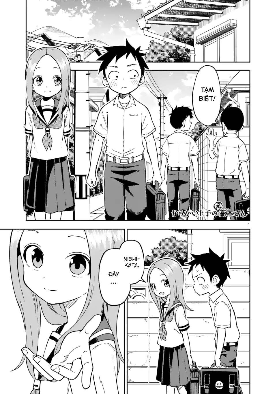 Karakai Jouzu no (Moto) Takagi-san Chapter 299 - Trang 1