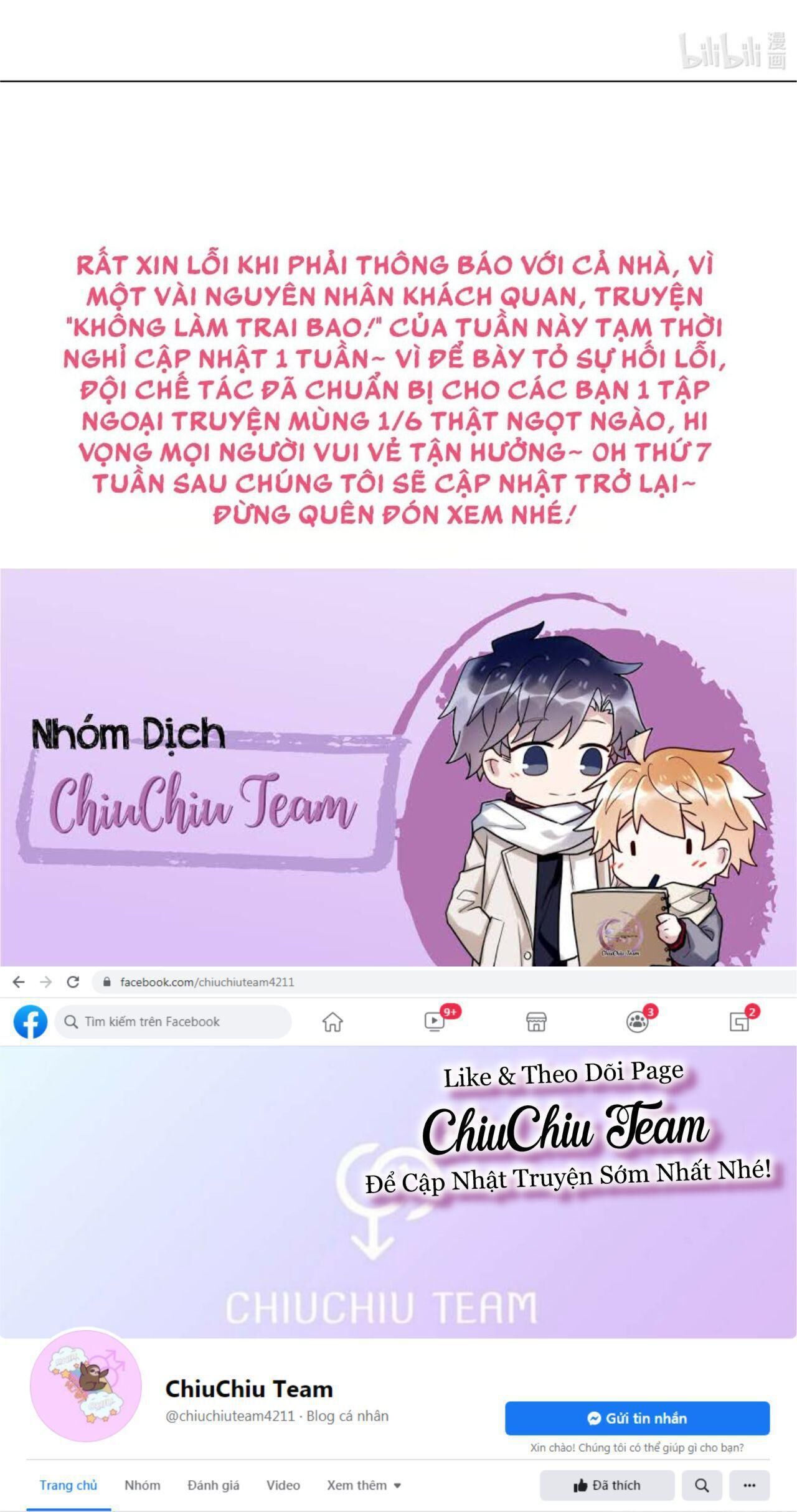 không làm trai bao! Chapter 16.1 - Trang 1