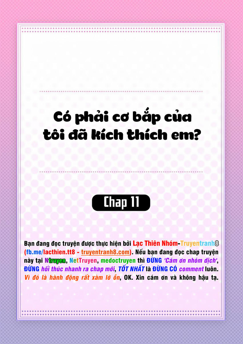 Có Phải Cơ Bắp Của Tôi Đã Kích Thích Em? Chapter 12 - Trang 1