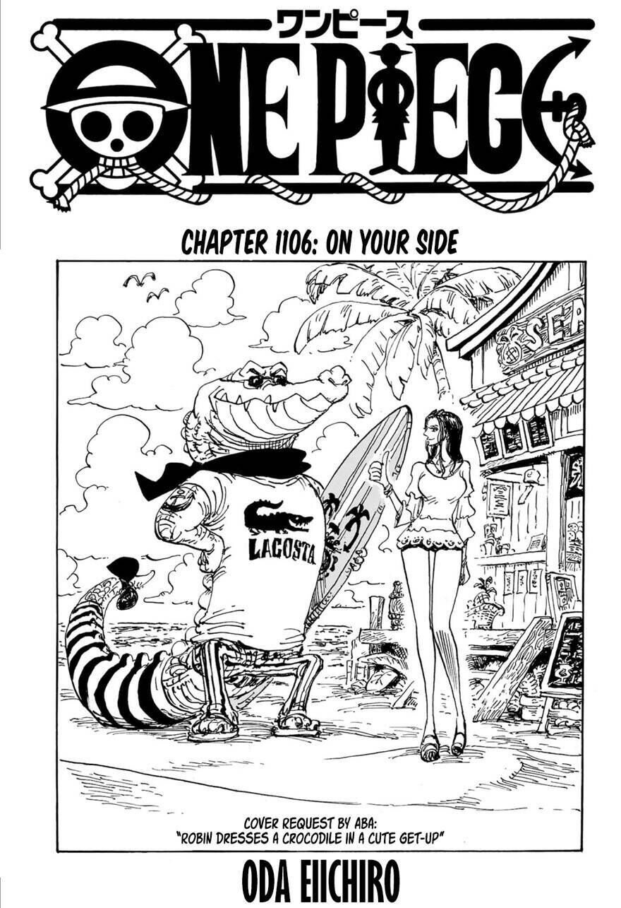 One Piece Chapter 1106 - Trang 2