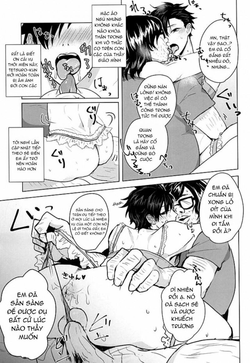 Buổi Học Phụ Đạo Của Kuro-kun Và Thầy Giáo Tận Tụy!! Chapter 1 - Trang 2