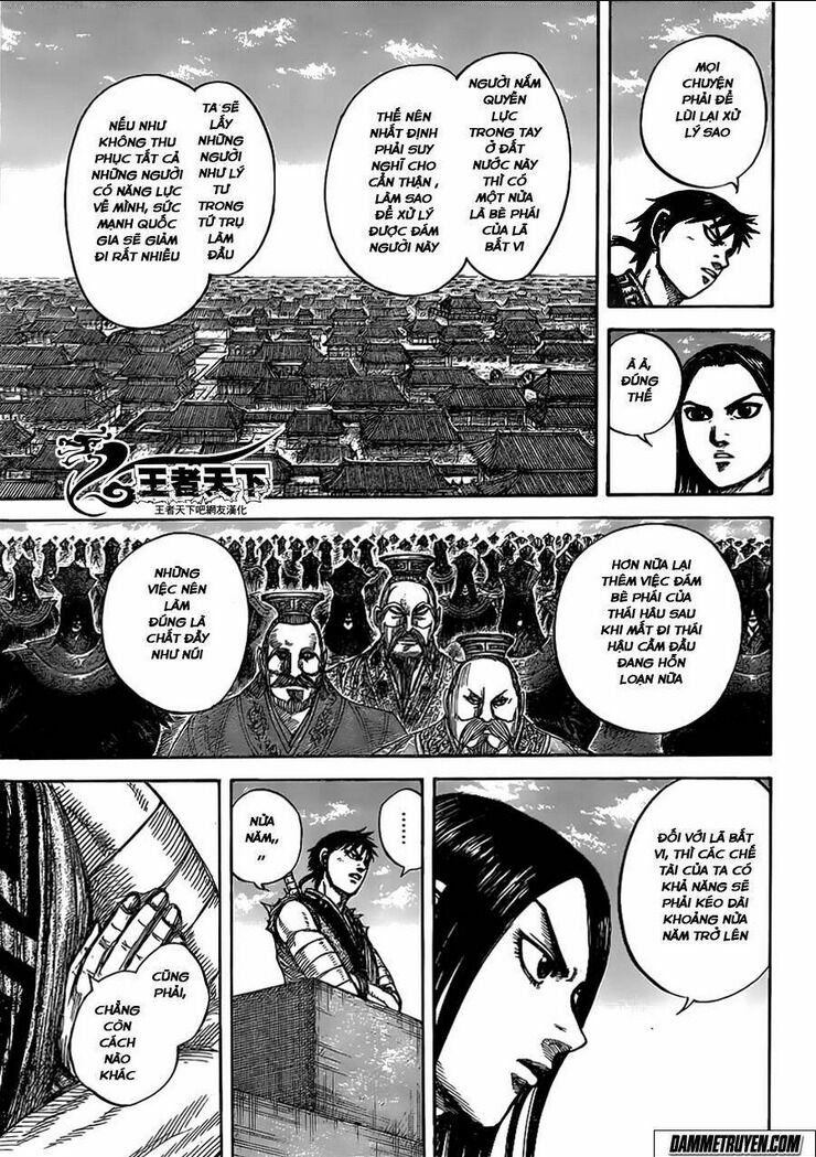 kingdom - vương giả thiên hạ chapter 438 - Next chapter 439