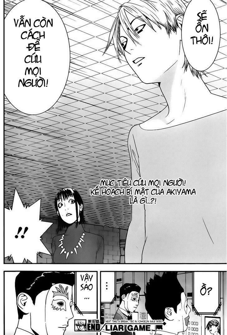 Liar Game Chapter 187 - Trang 2