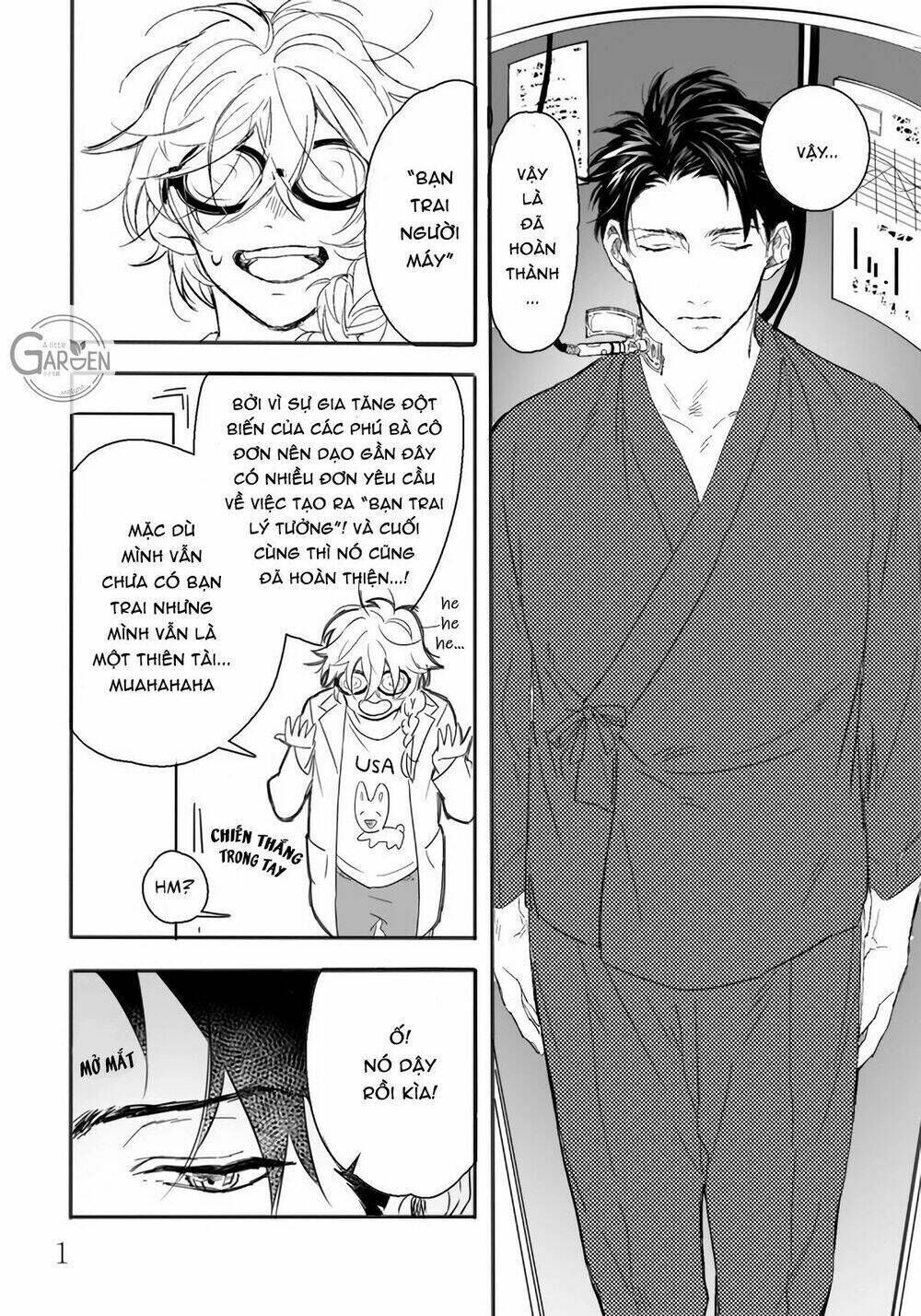 Ai Kareshi To Moon'na Hakase Chapter 1 - Trang 2