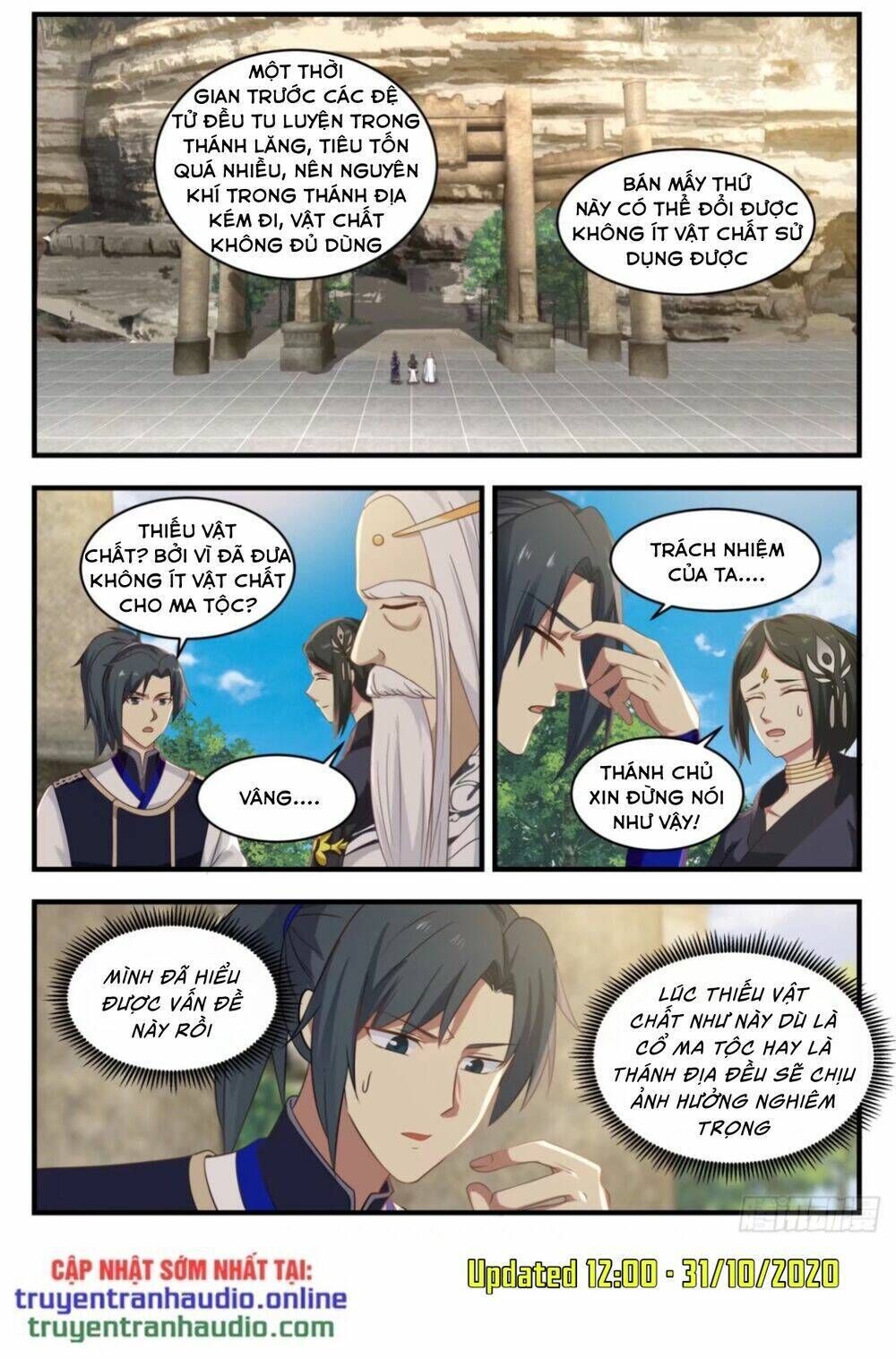 võ luyện đỉnh phong Chapter 745 - Trang 2