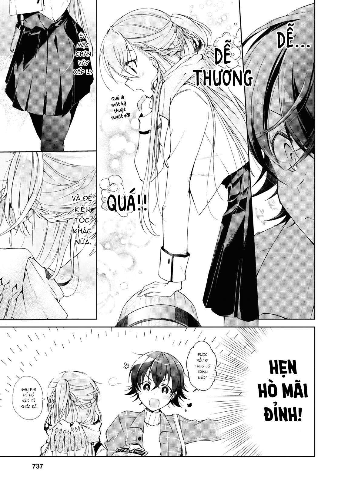 Isshiki-san muốn biết yêu là gì Chapter 16 - Trang 2