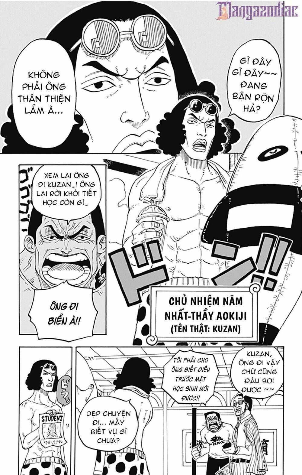 học viện one piece chương 12 - Trang 2