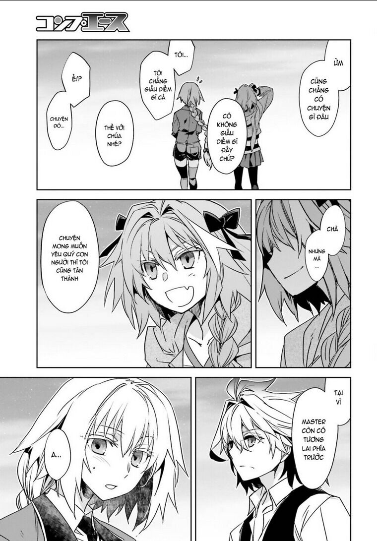 fate/apocrypha chapter 51: trách nhiệm của master - Next chapter 52: Đêm cuối cùng