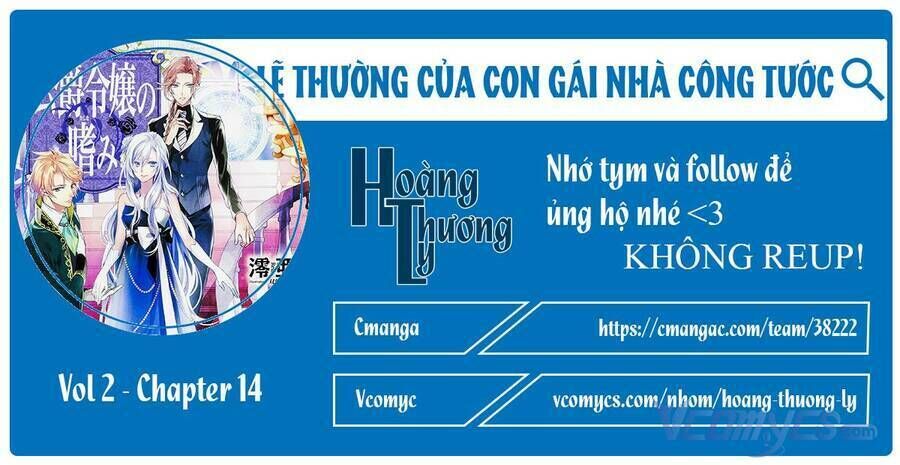 lẽ thường của con gái nhà công tước Chapter 14 - Next Chapter 15