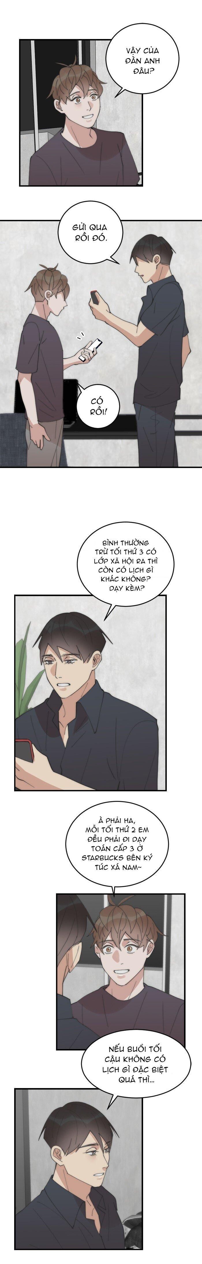 Đàn Anh Sói Ca Cùng Phòng Của Tôi Chapter 21 Không che - Next Chapter 22