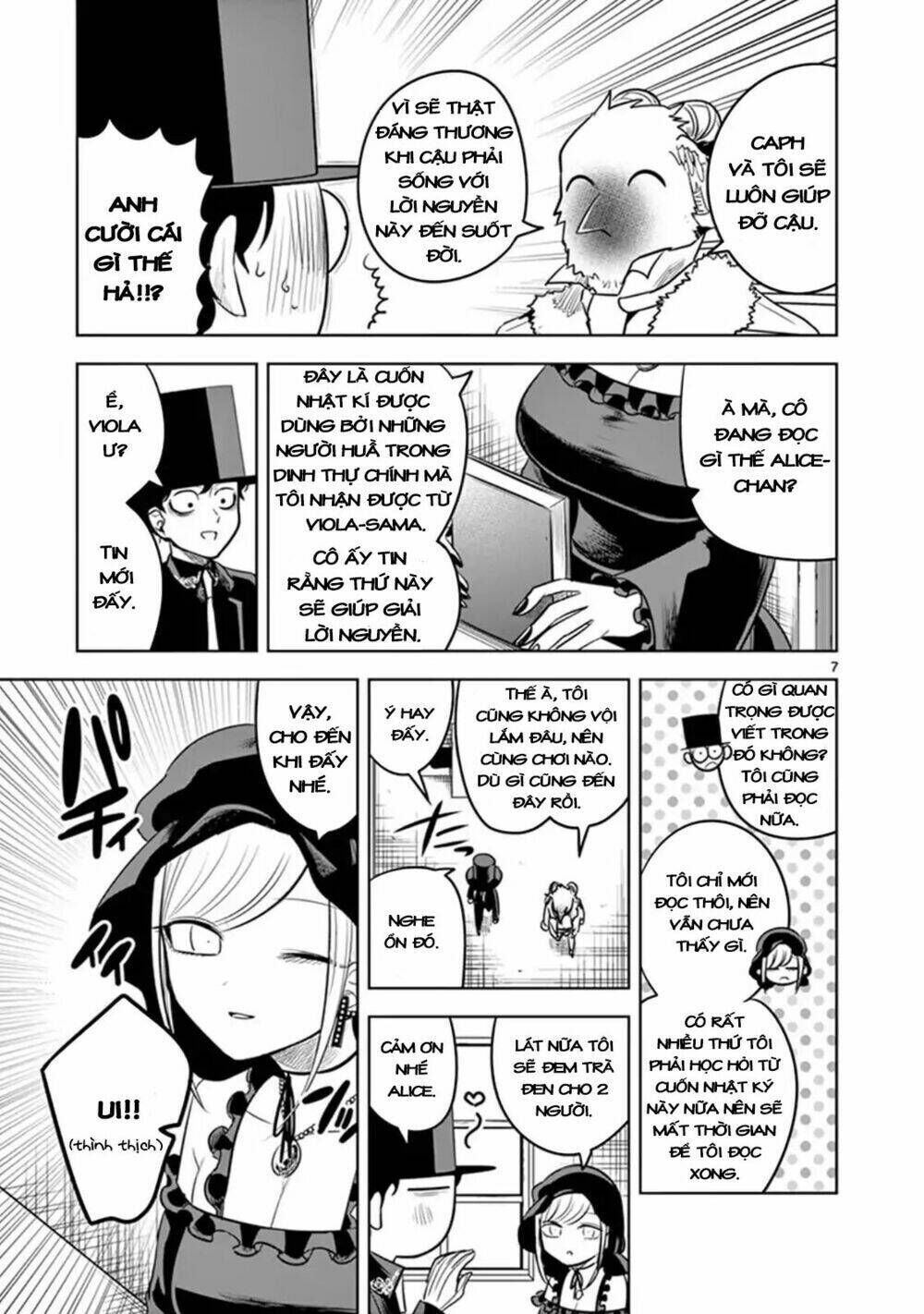 shinigami bocchan to kuro maid chapter 60: nhật kí (1) - Trang 2