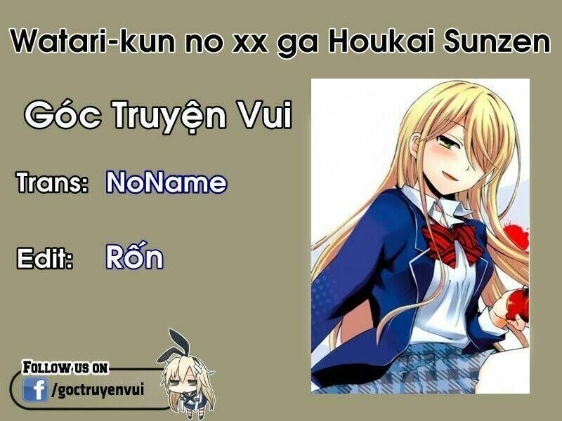 watari-kun no xx ga houkai sunzen chapter 5 - Trang 2