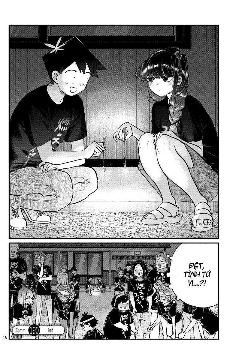 komi-san wa komyushou desu chapter 190 - Trang 1