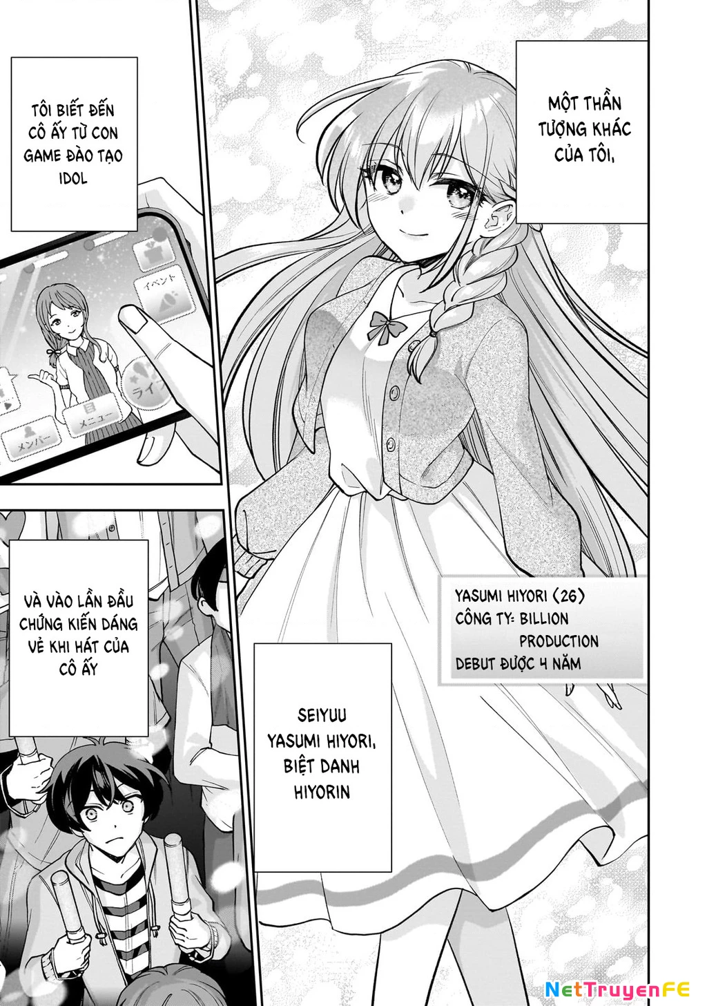 Net no "Oshi" to Real no "Oshi" ga Tonari ni Hikkoshite Kita Chapter 1 - Trang 2