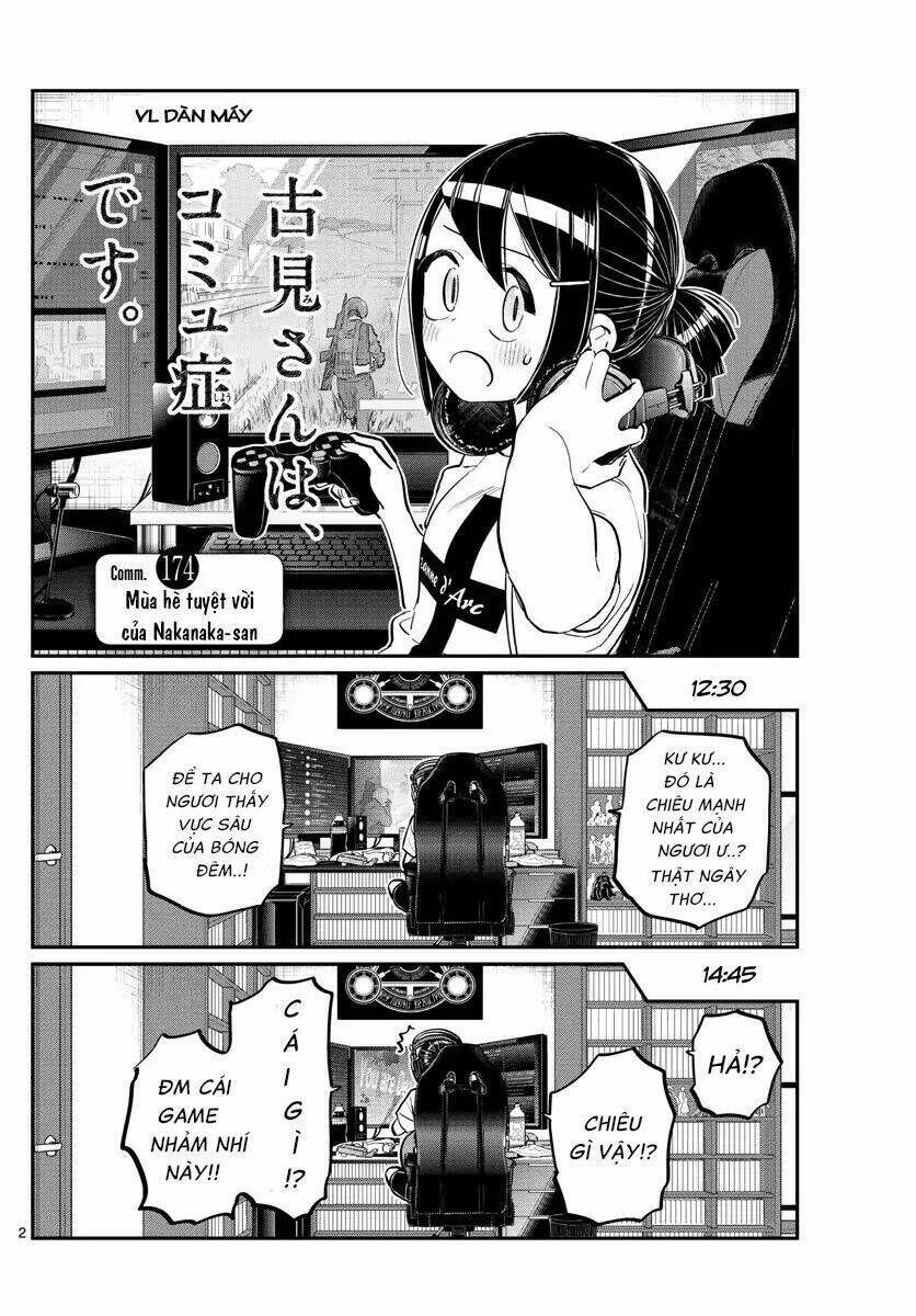 komi không thể giao tiếp chapter 174: - mùa hè tuyệt vời của nakanaka-san - Trang 2