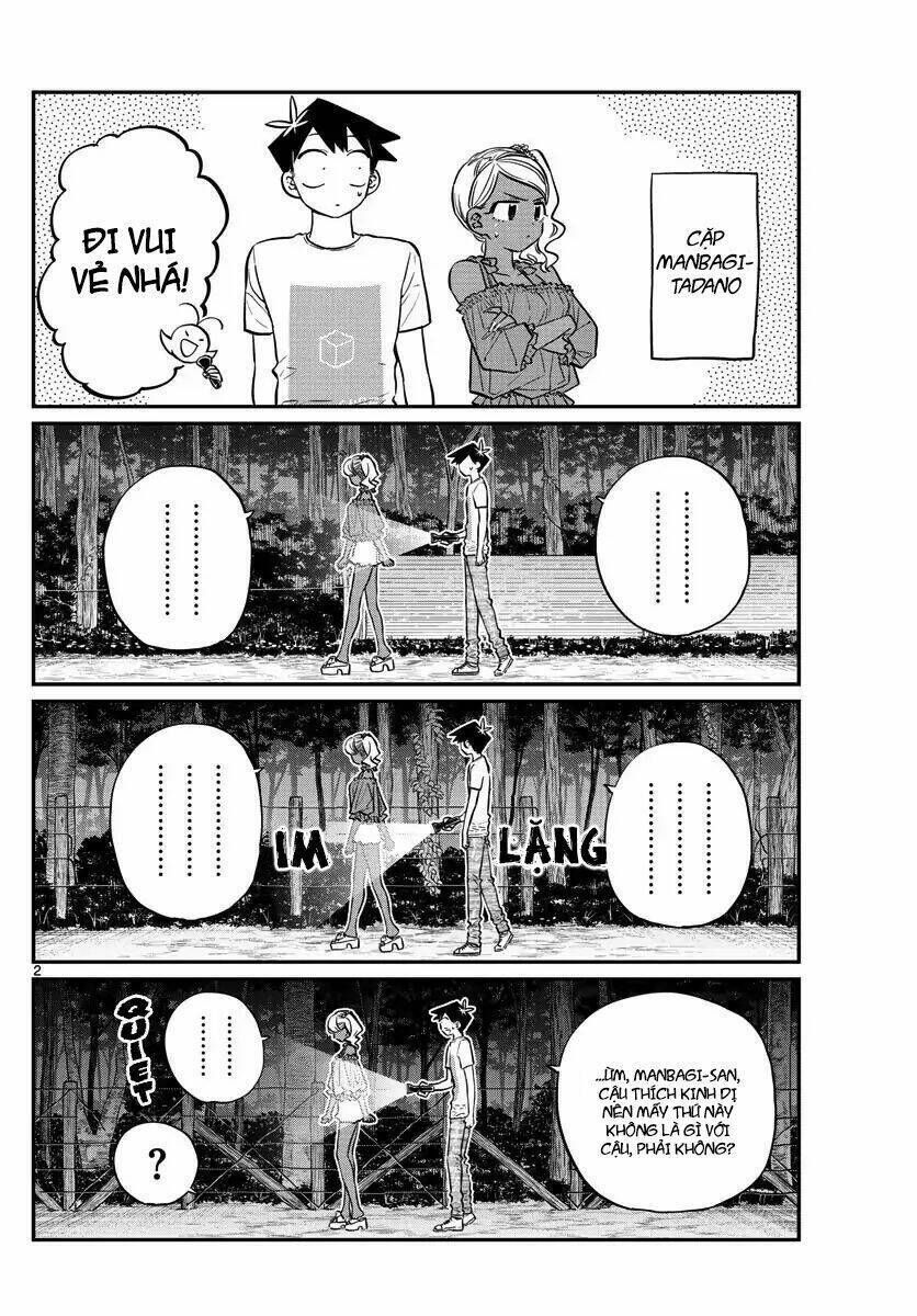 komi không thể giao tiếp chapter 181: - cuộc thi gan dạ 2 - Trang 2