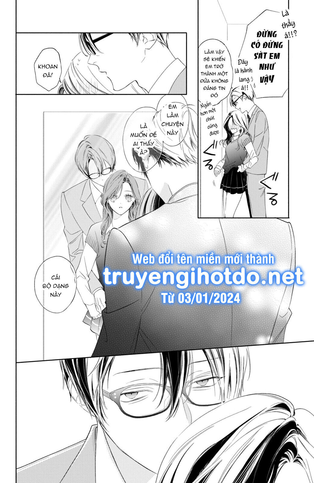 [18+] thầy ơi hãy ngã vào lòng em đi! Chap 3 - Trang 2