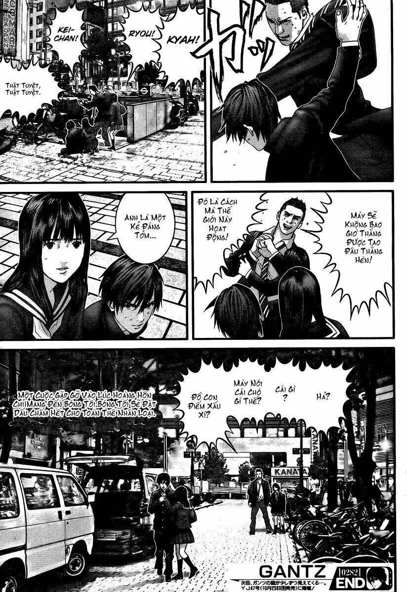 gantz chapter 282: ngực đấm vỡ ngực-cú đấm - Trang 2