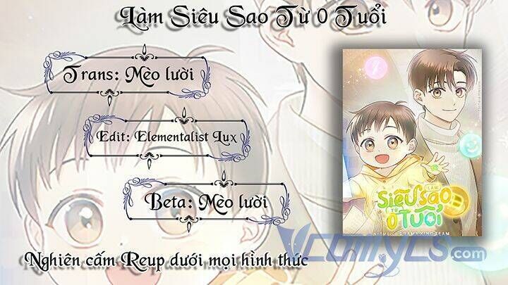 làm siêu sao từ 0 tuổi Chapter 18 - Next chương 19