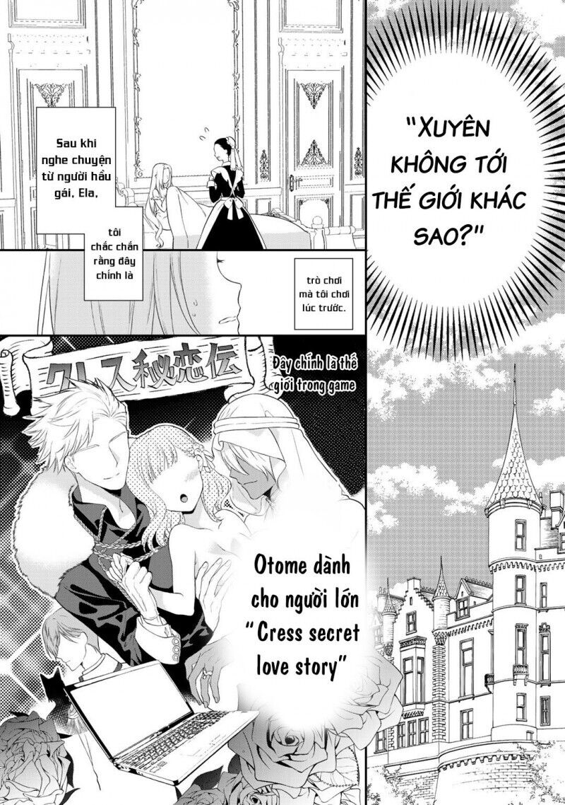 tsunderu moto-akuyaku reijou wa do-s ouji-sama kara nigedashitai Chapter 1 - Trang 2