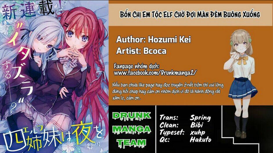 bốn chị em tộc elf chờ đợi màn đêm buông xuống chapter 2 - Trang 2