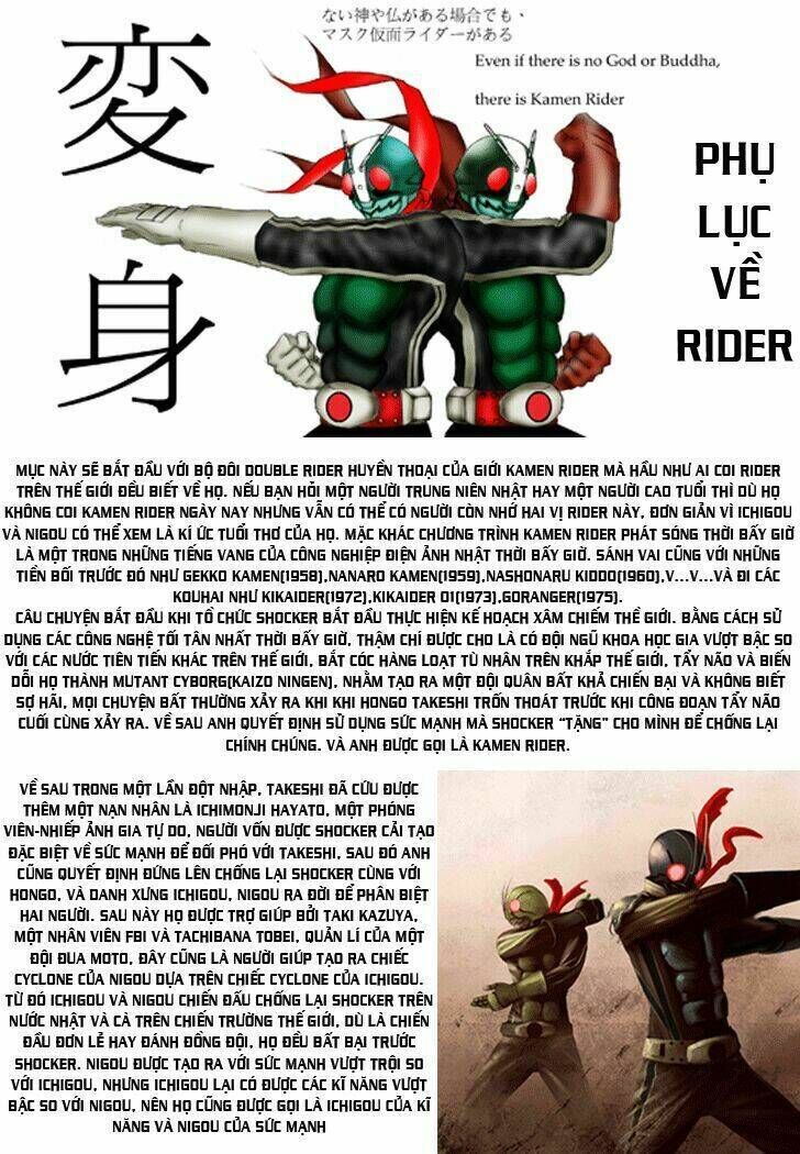 Kamen Rider Spirits Chapter 3 - Trang 1