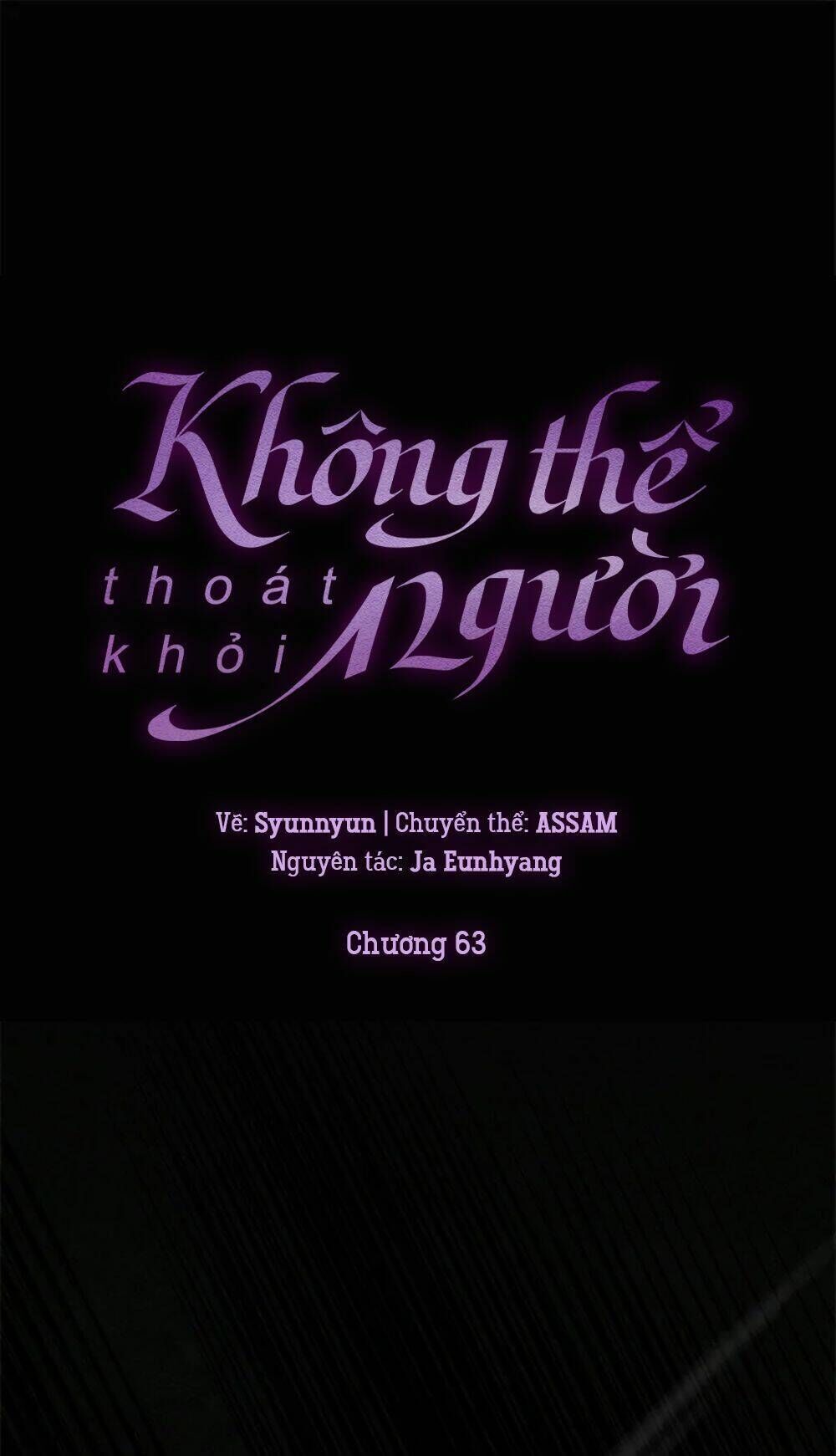 không thể thoát khỏi người chapter 63 - Next chapter 64