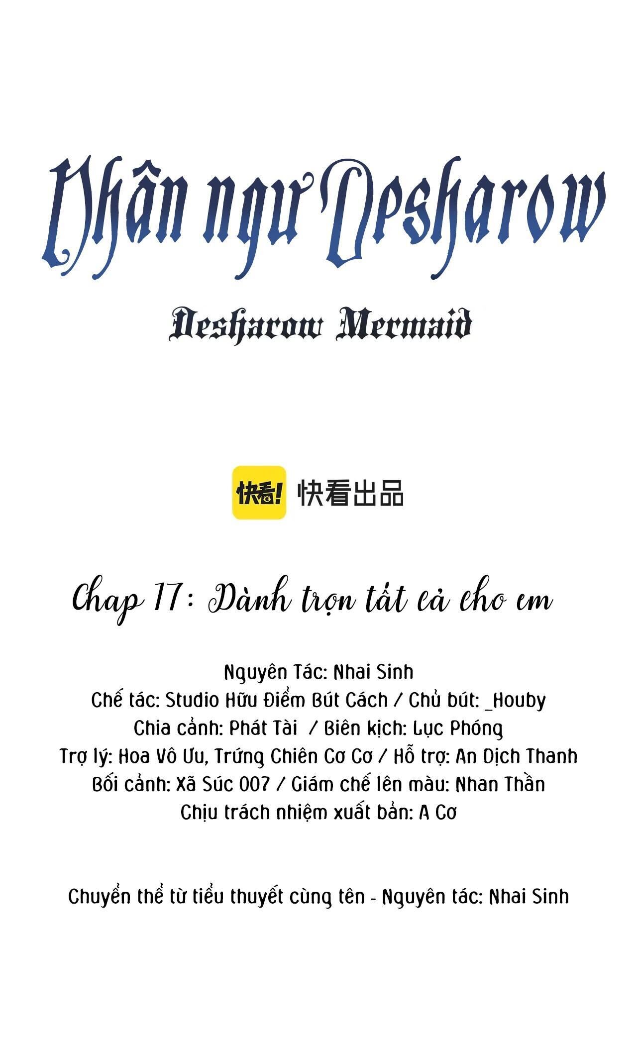 nhân ngư desharow Chapter 17 - Trang 1