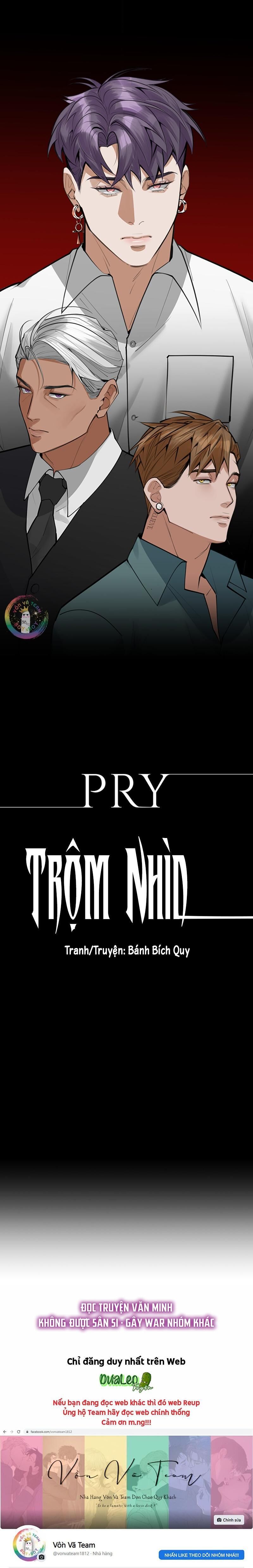 pry (trộm nhìn) Chapter 0 có Thịtttt - Trang 1