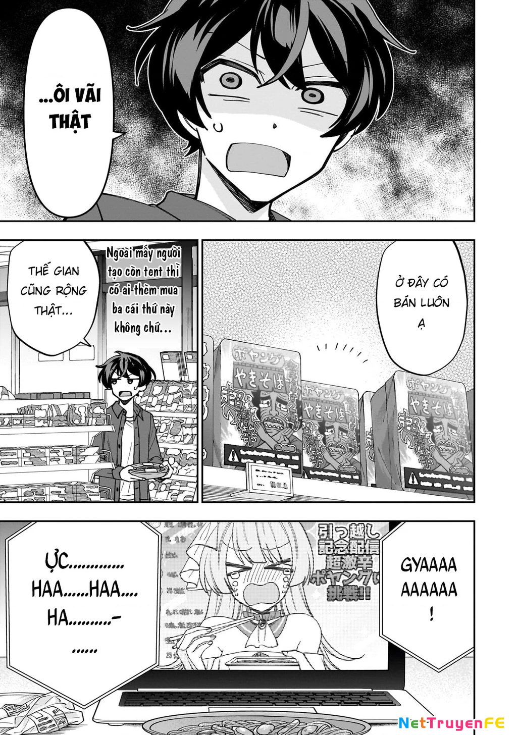 Net no "Oshi" to Real no "Oshi" ga Tonari ni Hikkoshite Kita Chapter 1 - Trang 2