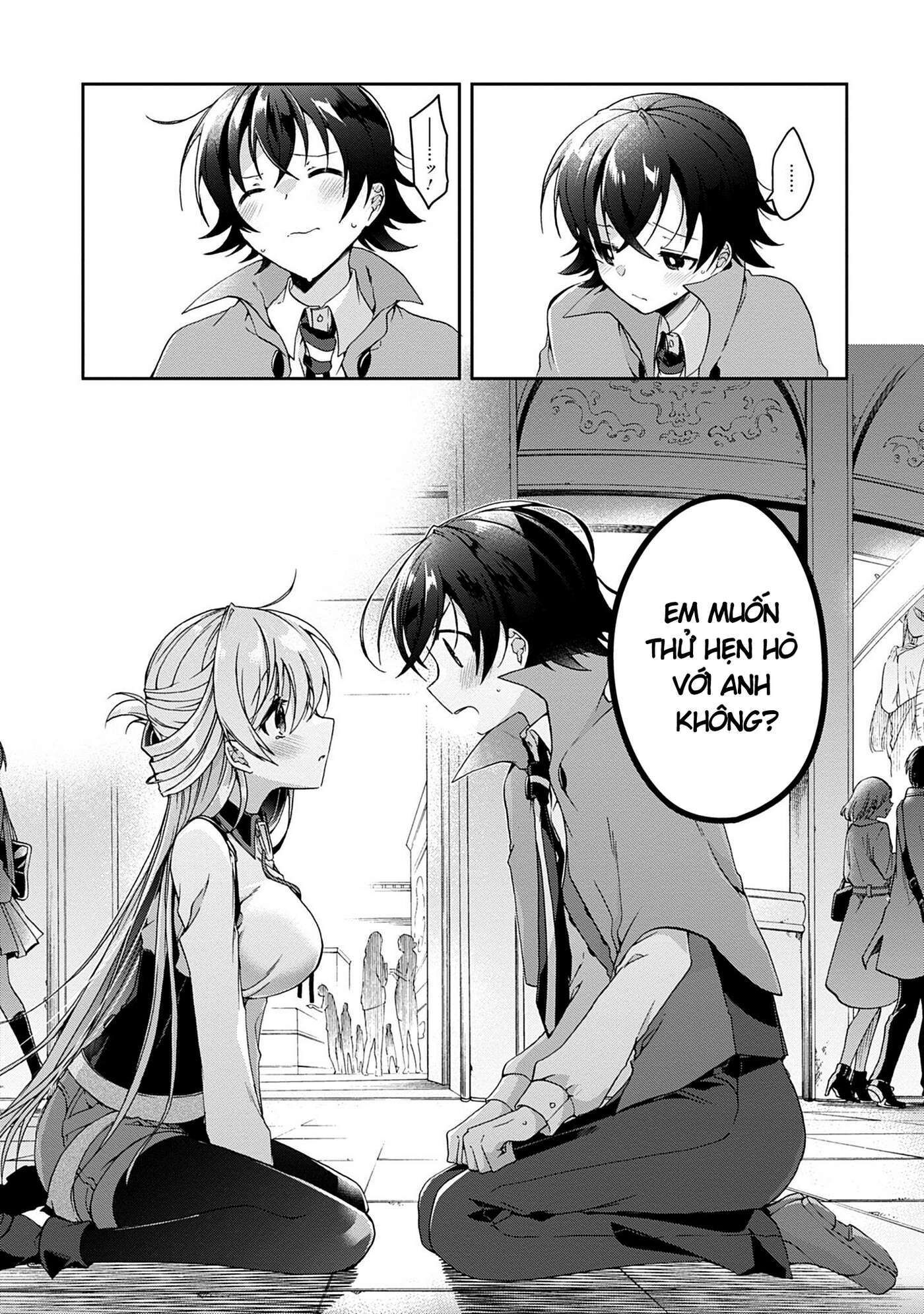 Isshiki-san muốn biết yêu là gì Chapter 1 - Trang 2