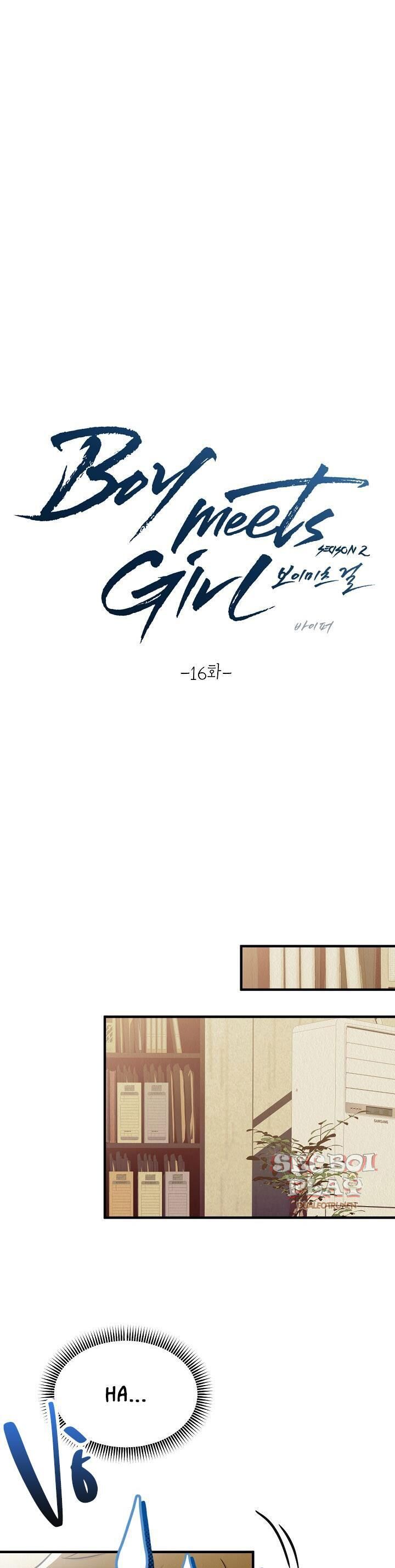 boy meets girl Chapter 26 - Trang 2