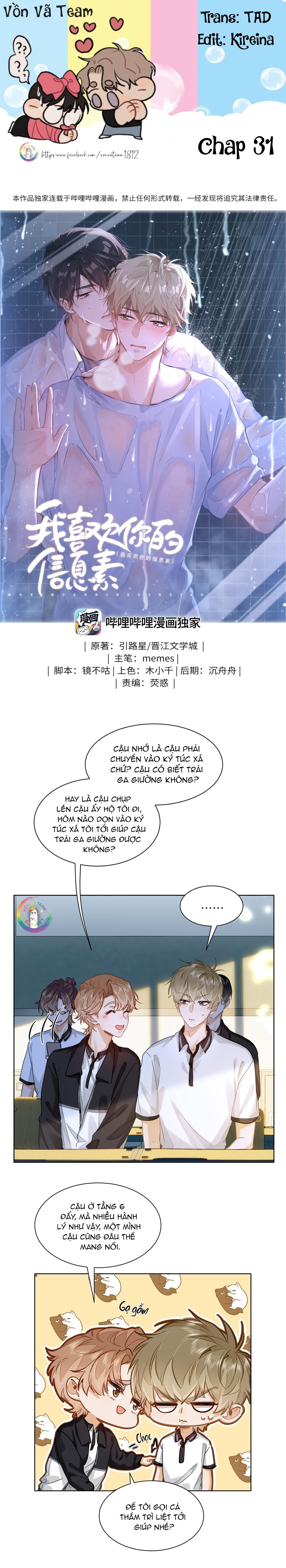 Tôi Thích Pheromone Của Cậu Chapter 31 - Trang 1