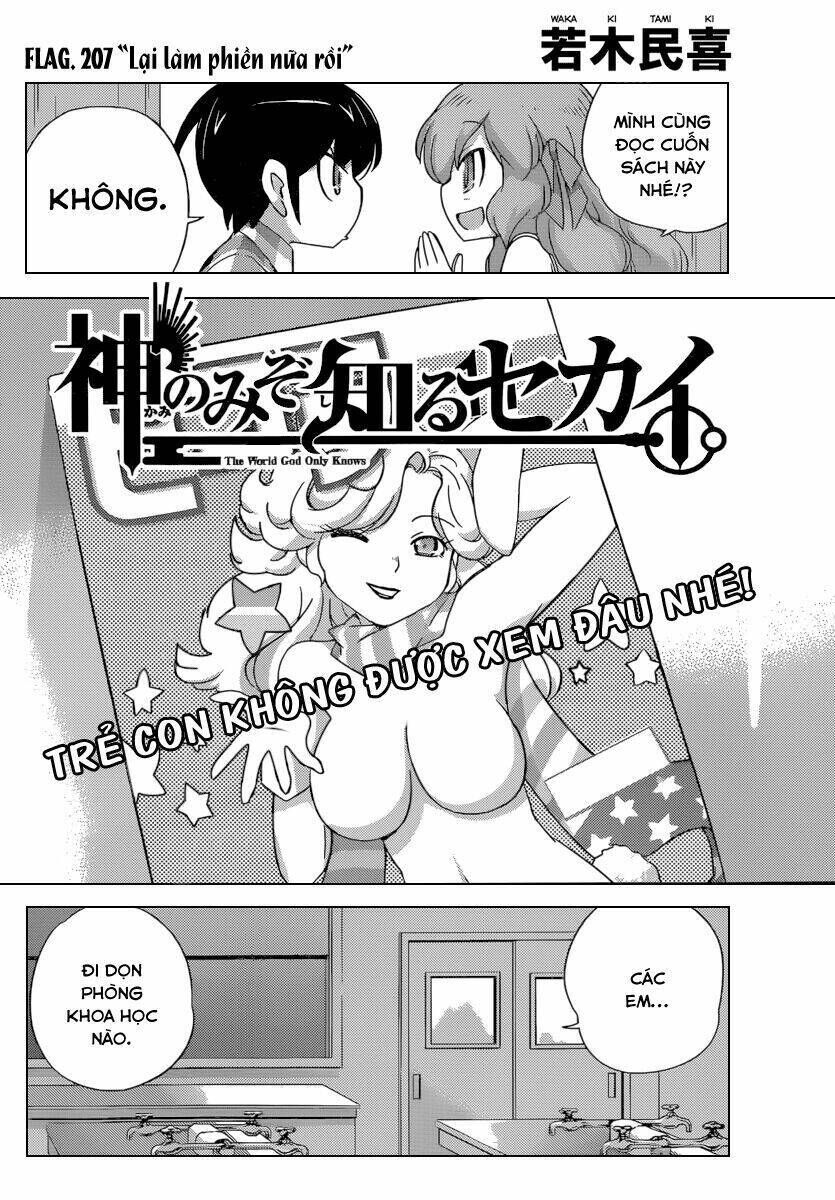 The World God Only Knows - Kami nomi zo Shiru Sekai Chapter 207 - Trang 2