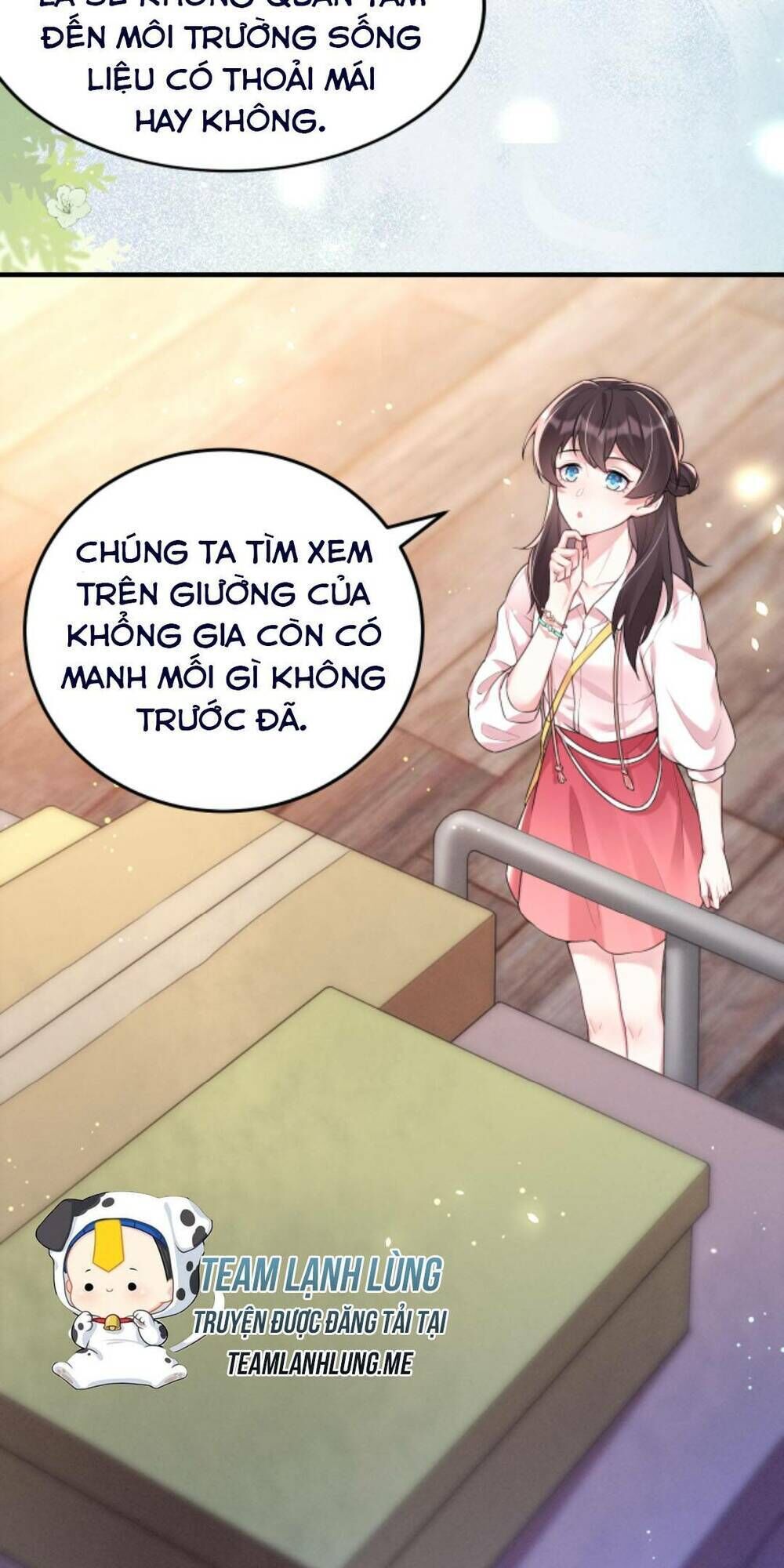 đứng yên! em gái chúng tôi nói trên đầu bạn có quỷ. chapter 75 - Trang 2