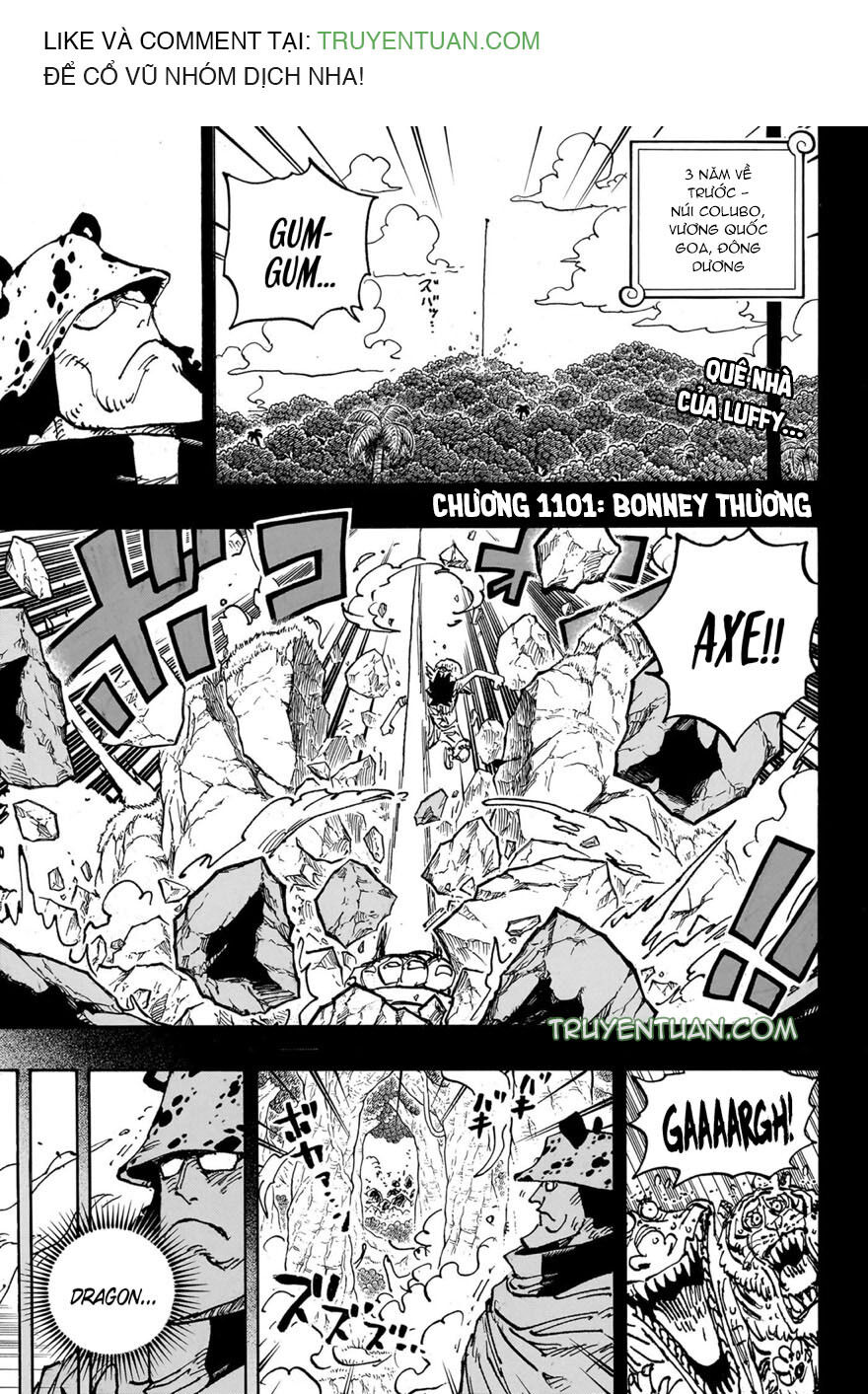 One Piece Chapter 1101 - Trang 2